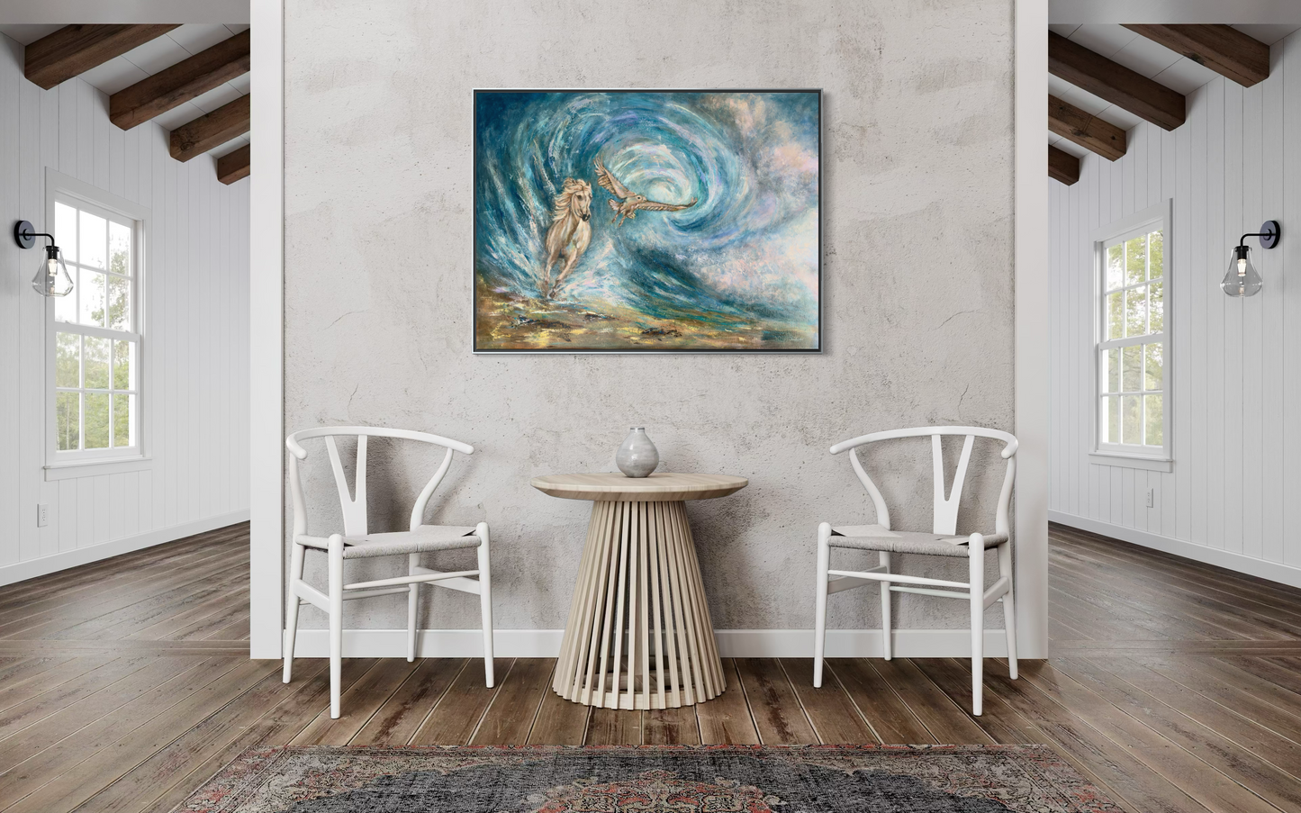 Through the Barrel: Flight and Gallop United