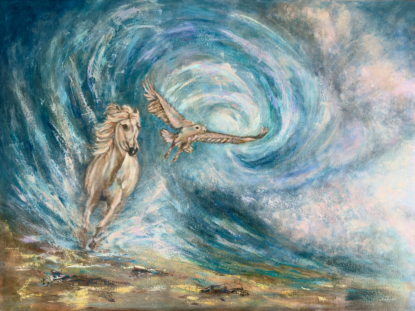 Through the Barrel: Flight and Gallop United