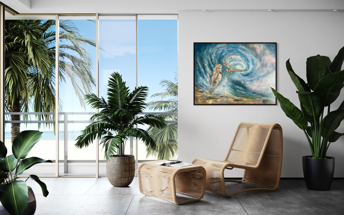 Through the Barrel: Flight and Gallop United