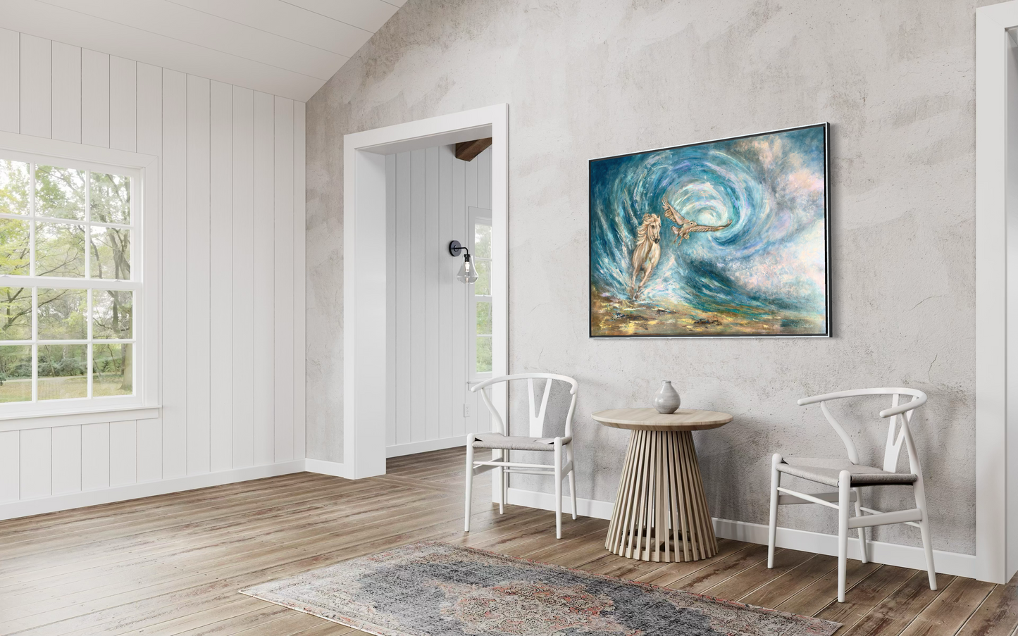 Through the Barrel: Flight and Gallop United